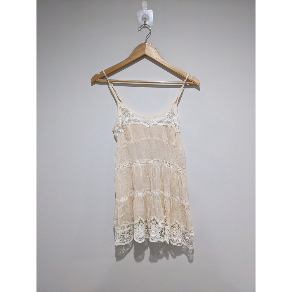 Intimately Free People Lace Adjustable Tank Top Size Small